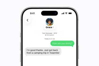 iPhone users running iOS 26.5 will begin seeing a new lock icon in RCS chats indicating that messages in the chat are end-to-end encrypted.