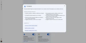 Gemini получает доступ к Google Contacts: что он может менять