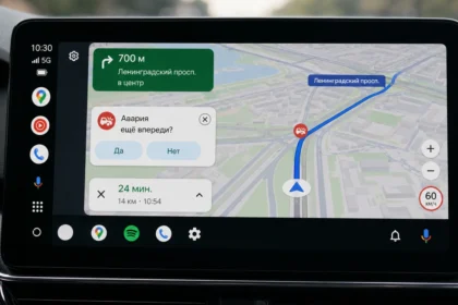 Google Maps в Android Auto