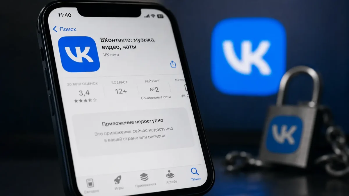 Apple удалила «ВКонтакте» и другие приложения VK из App Store