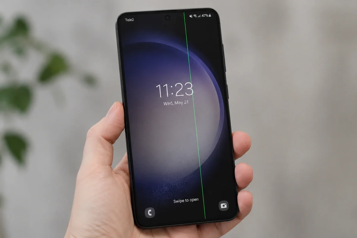 Пользователи Galaxy S23 сообщают о линиях на экране после One UI 8.5
