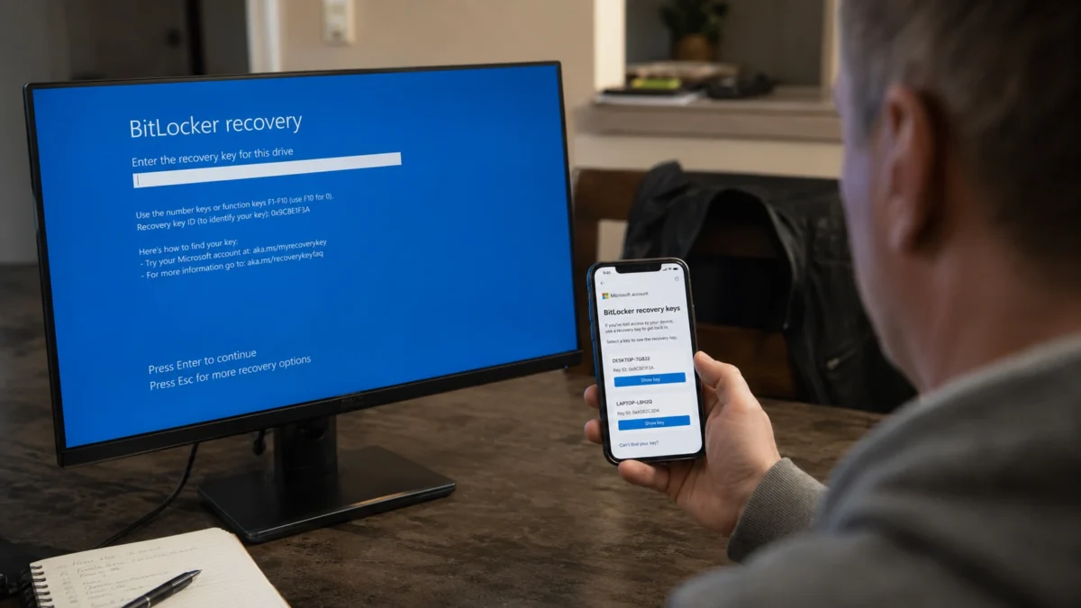 Восстановление BitLocker в Windows 11