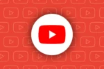 Смартфон с личным чатом и видео в приложении YouTube
