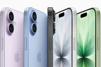 Линейка iPhone на официальном фото Apple
