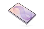 Раскрытый Samsung Galaxy Z Fold 8 лавандового цвета с экраном 7,6 дюйма