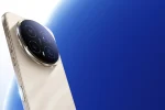 Honor Magic 8 Pro в бежевом корпусе, вид на камерный блок
