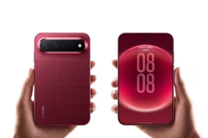 Смартфон Huawei Pura X View, вид спереди и сзади