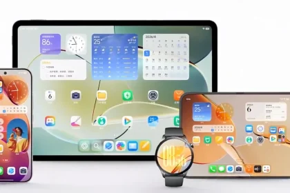 Домашний экран HyperOS 4 на смартфоне, планшете, часах и складном устройстве Xiaomi