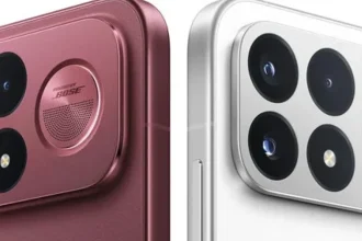 Камерные блоки POCO F9 Pro и F9 Ultra с надписью Sound by Bose на рендерах из утечки