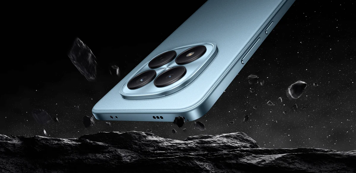 Камерный блок Redmi Note 15 Pro крупным планом