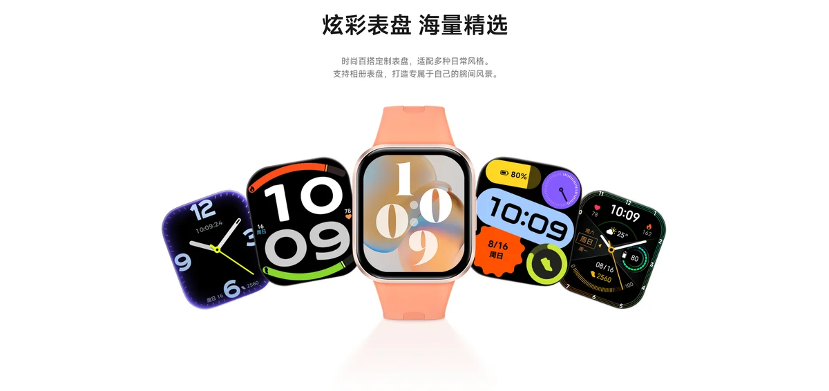 Варианты циферблатов Redmi Watch 6 Active