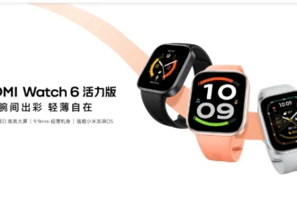 Redmi Watch 6 Active в трёх цветах