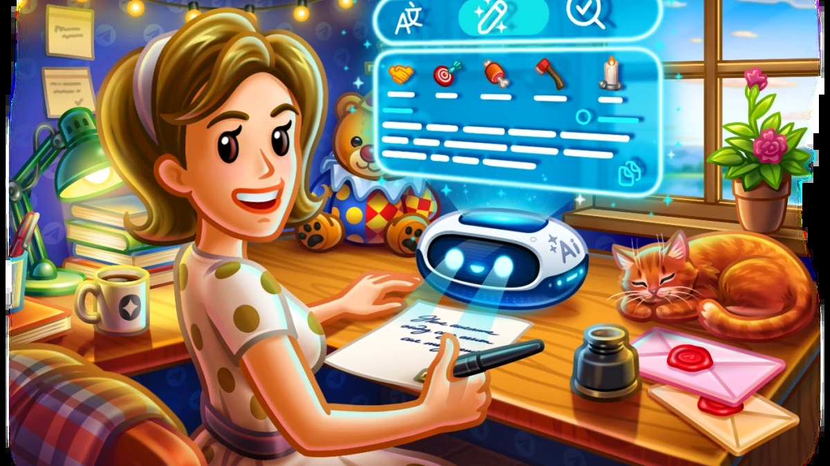 Официальная иллюстрация Telegram к обновлению с текстовым редактором