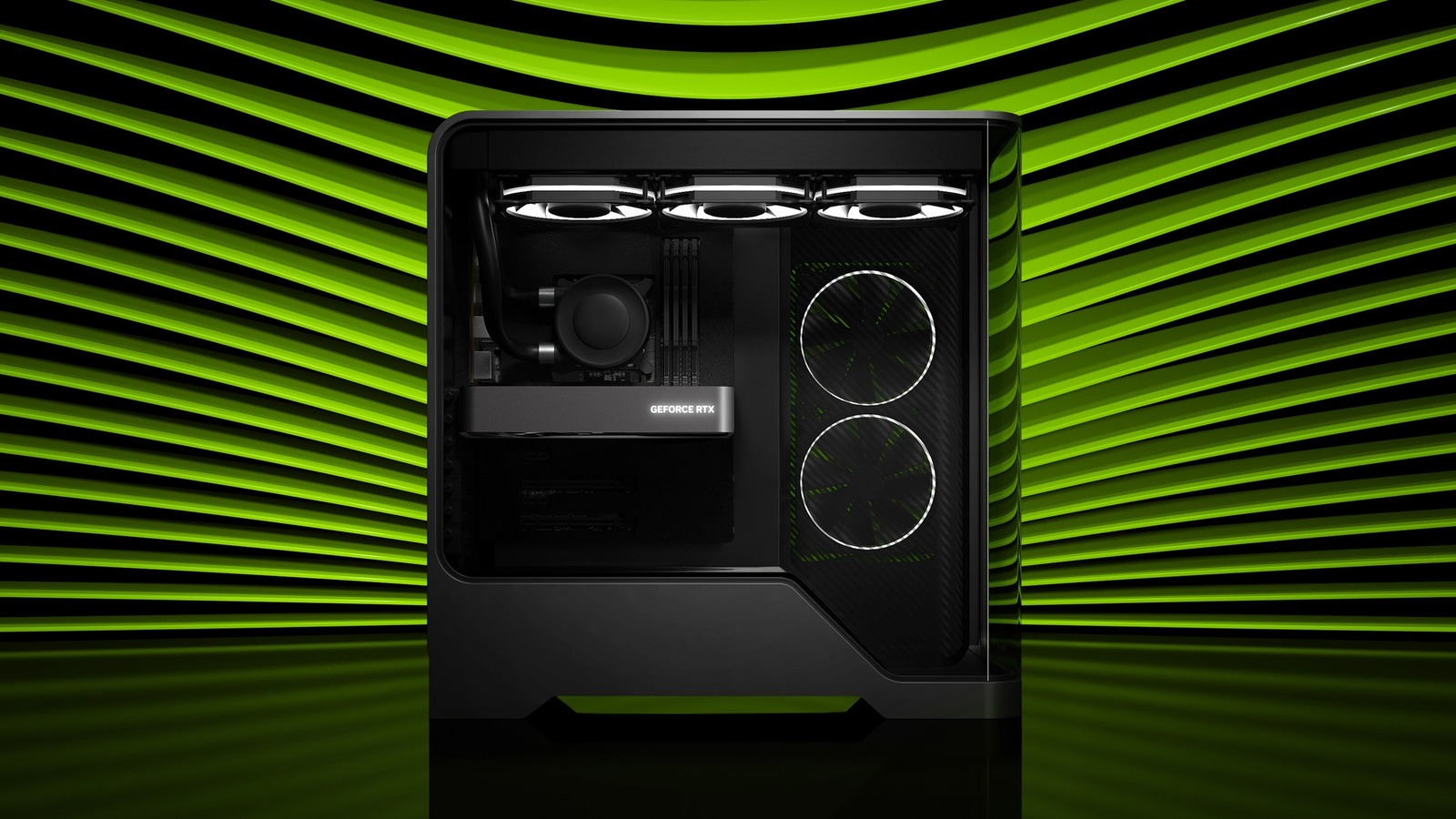 Игровой компьютер с видеокартой GeForce RTX