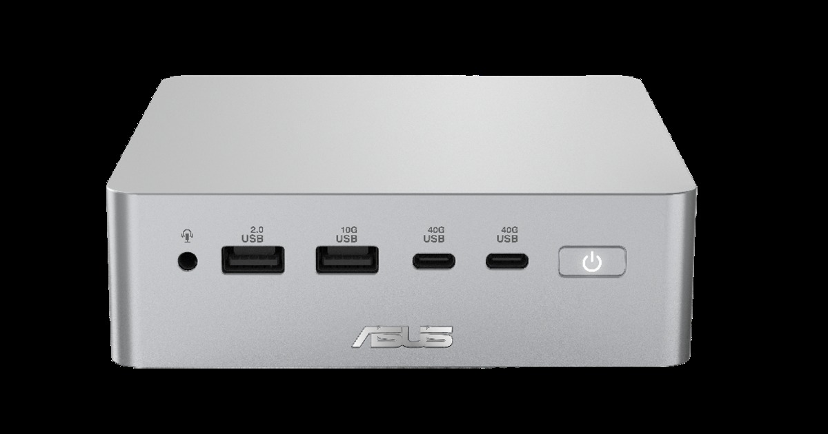 Мини-ПК ASUS Ascent QN10, официальное фото ASUS