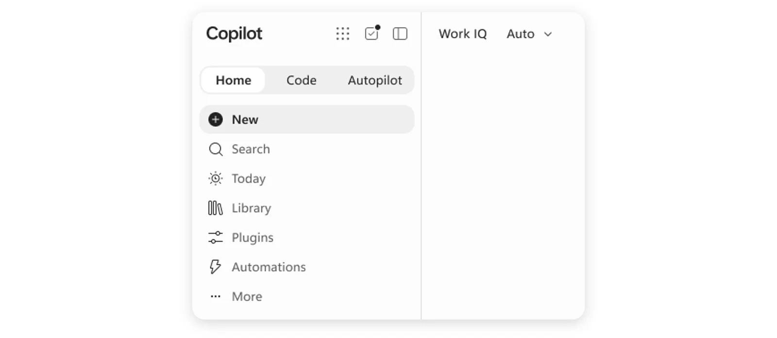 Интерфейс Microsoft Copilot — официальное изображение Microsoft
