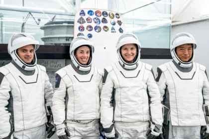 Экипаж Crew-14 на тренировке в SpaceX — фото NASA/SpaceX