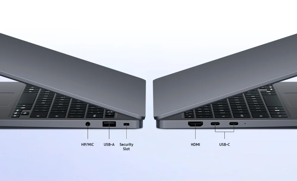 Разъёмы Galaxy Book 6 на левой и правой гранях