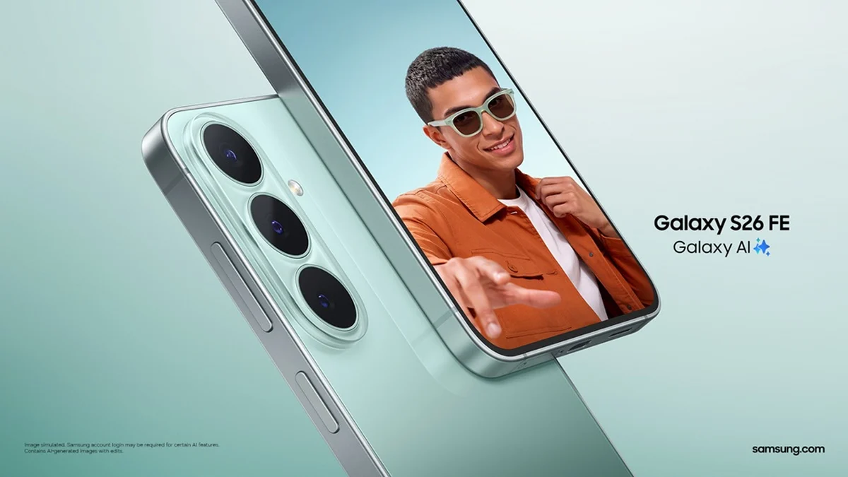 Galaxy S26 FE — официальное изображение Samsung