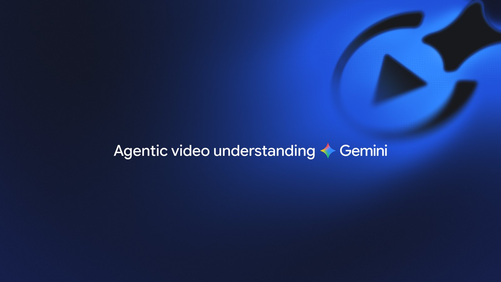 Заставка агентного разбора видео в Gemini