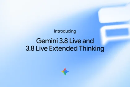 Gemini 3.8 Live — официальная обложка Google