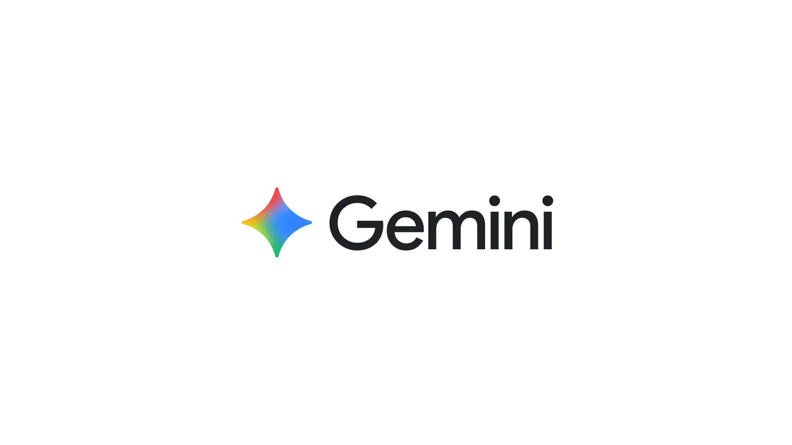 Логотип Gemini на фирменном фоне Google