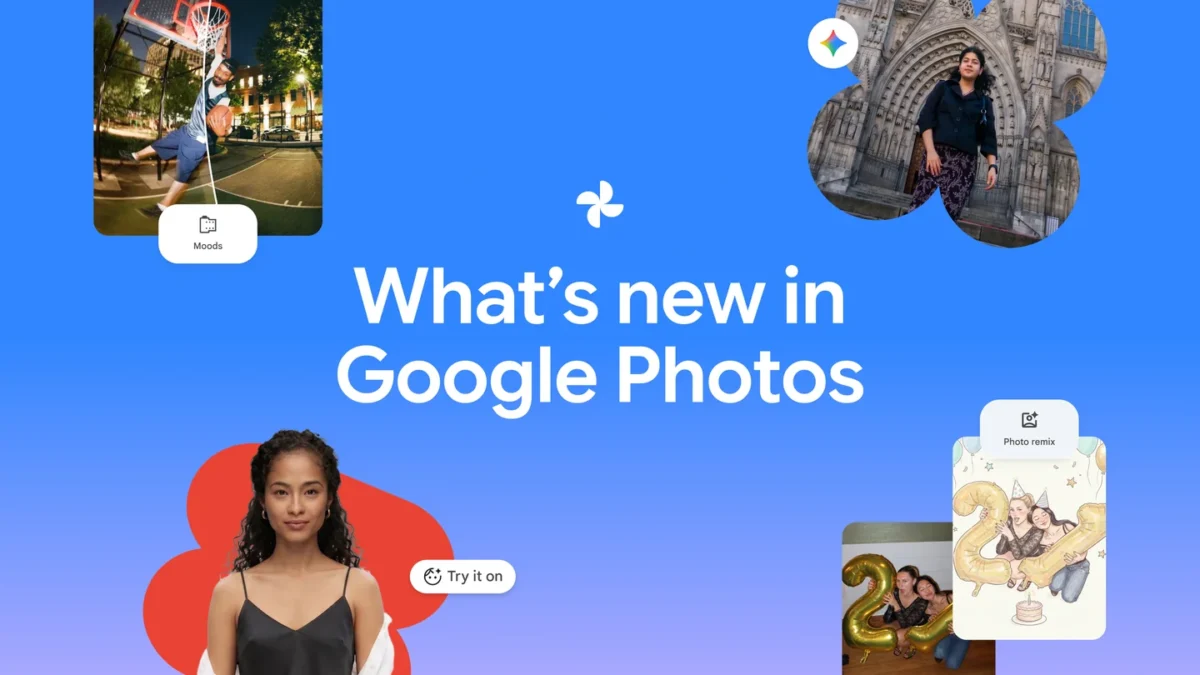 Что нового в Google Фото — официальная иллюстрация Google