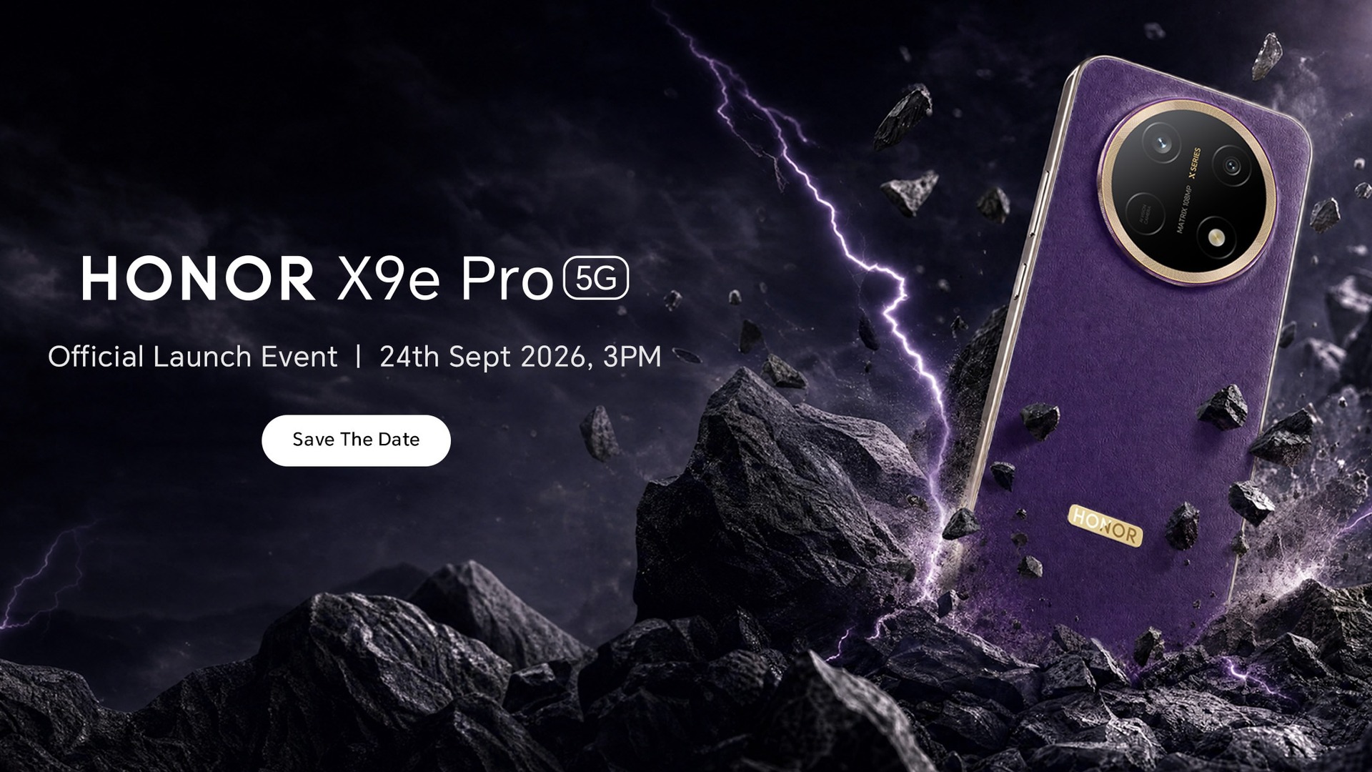 HONOR X9e Pro, официальный тизер HONOR Malaysia