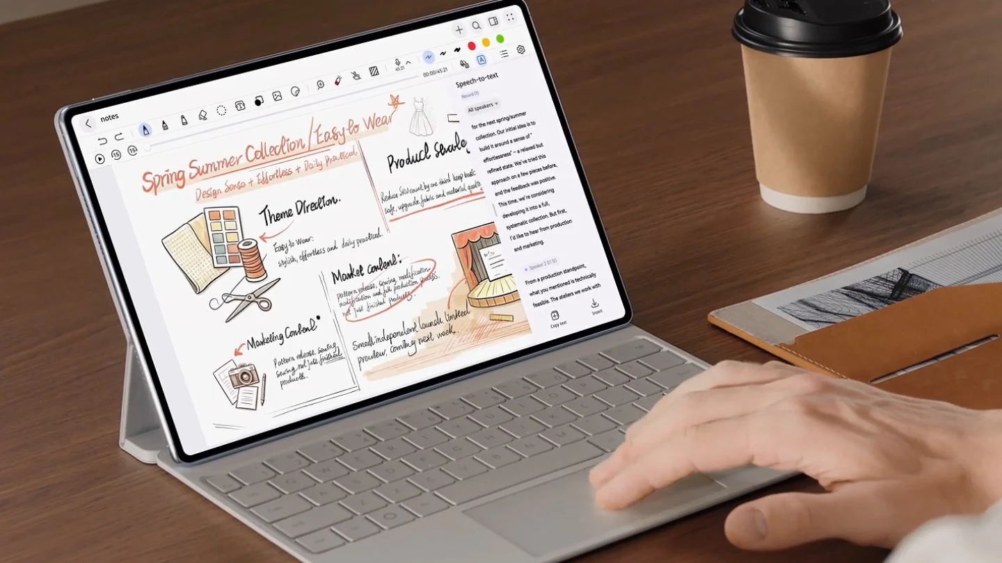 Планшет HUAWEI MatePad Pro 12 2026 с клавиатурой Glide Keyboard