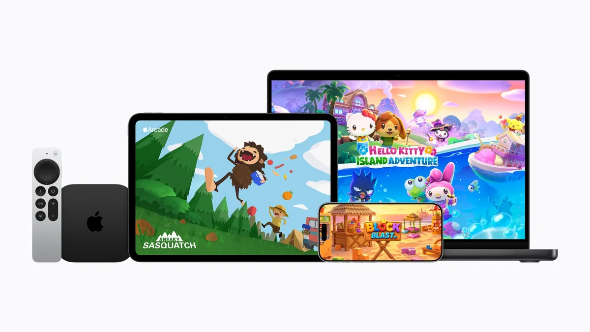 Apple Arcade на Apple TV, iPad, iPhone и MacBook