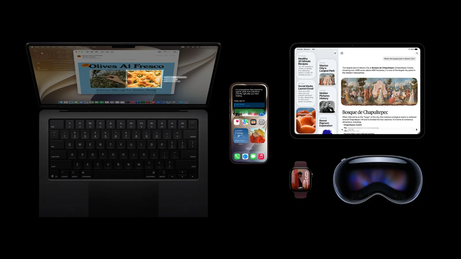 iOS 27, iPadOS 27 и macOS 27 на iPhone, iPad, Mac, Apple Watch и Vision Pro