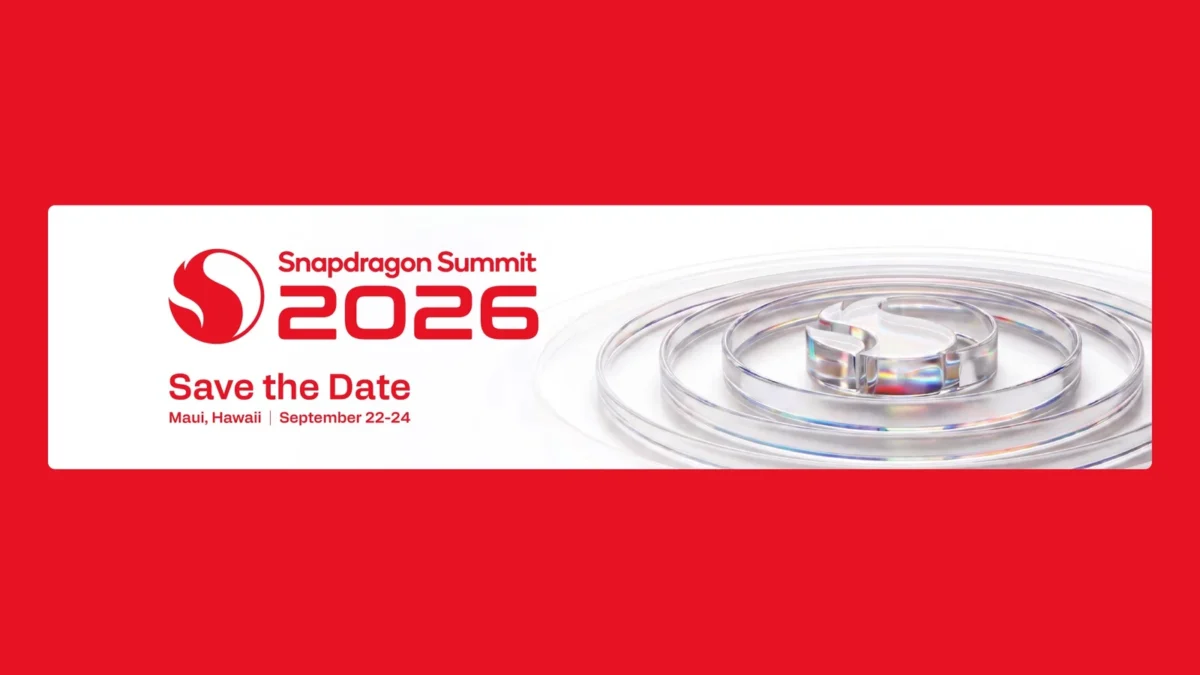 Баннер Snapdragon Summit 2026 с датами 22–24 сентября
