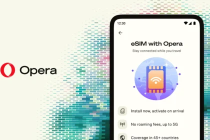 eSIM with Opera — официальная иллюстрация Opera