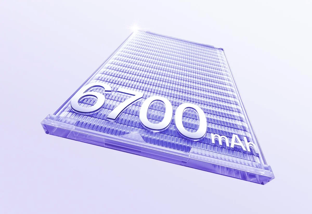 Аккумулятор Oppo Reno 16 Pro на 6700 мА·ч, иллюстрация OPPO