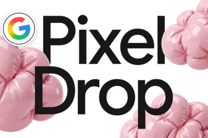 Обложка сентябрьского Pixel Drop от Google