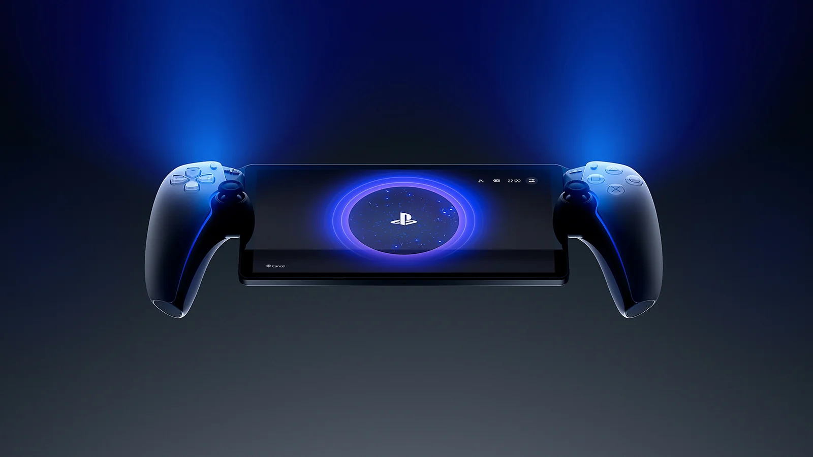 PlayStation Portal с логотипом PlayStation на экране