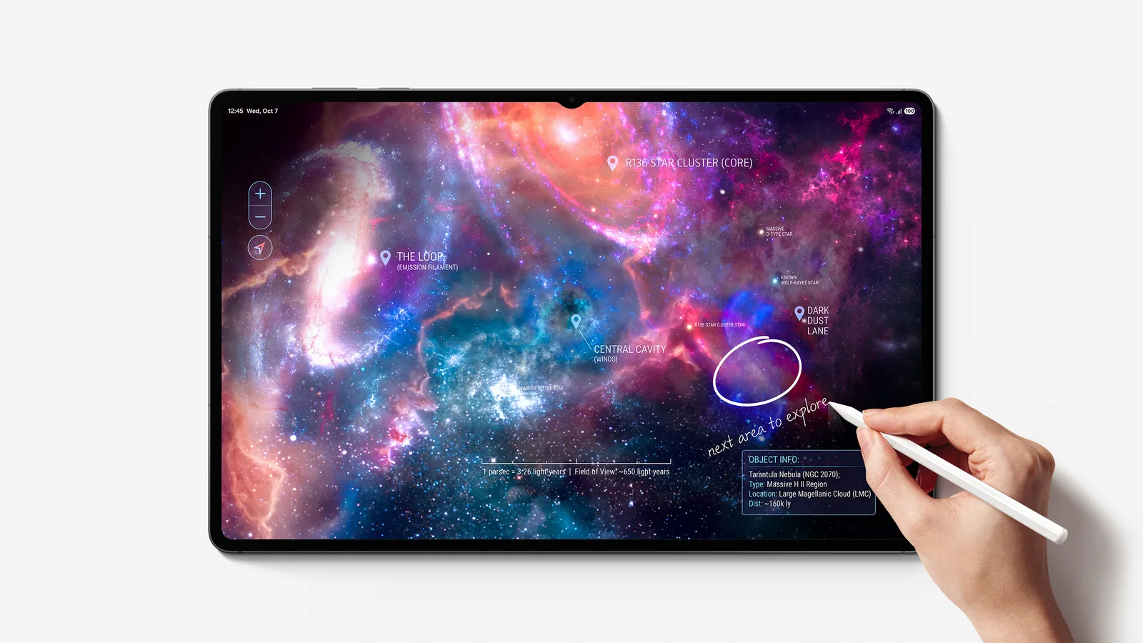 Galaxy Tab S12 Ultra со стилусом S Pen — изображение Samsung