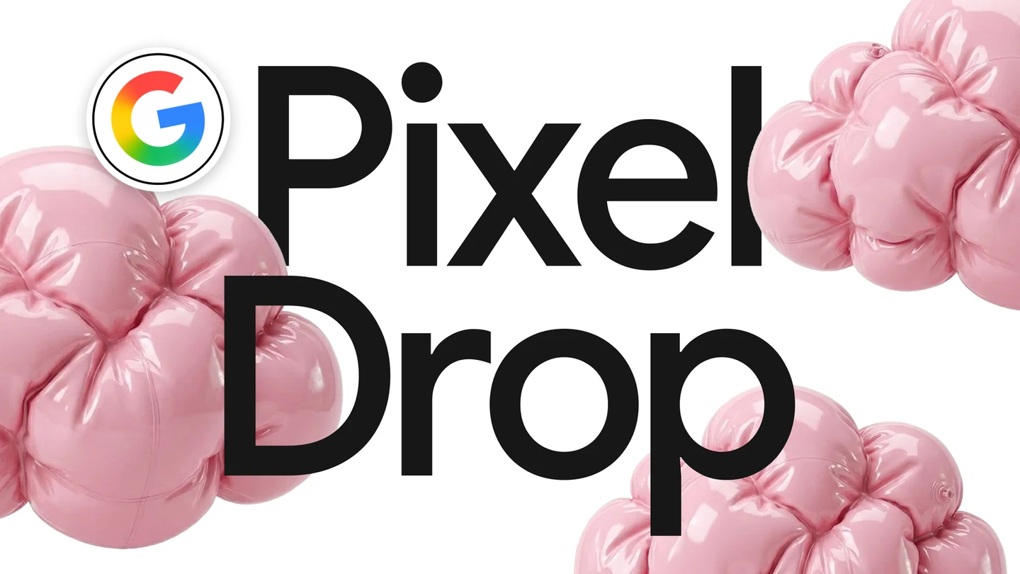 Обложка сентябрьского Pixel Drop от Google