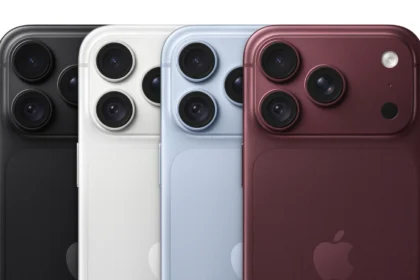 iPhone 18 Pro в четырёх цветах: чёрный, белый, голубой и бордовый