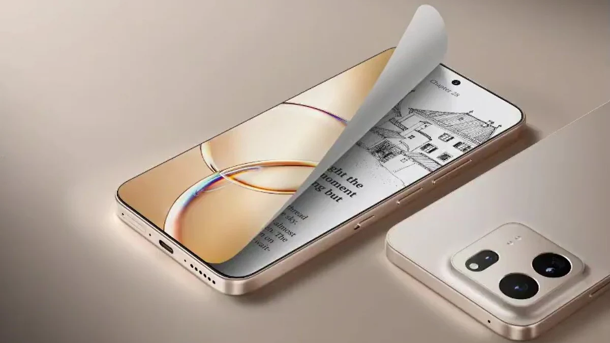 Смартфон TCL P80 Ultra с экраном NxtPaper на OLED в режиме электронной книги