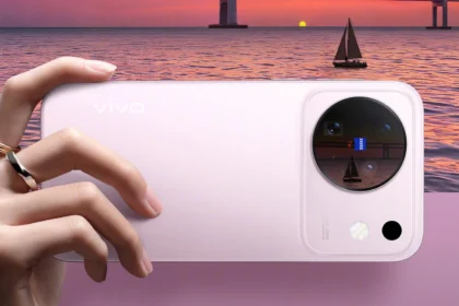 Официальный снимок vivo X500 в расцветке «Рассвет»