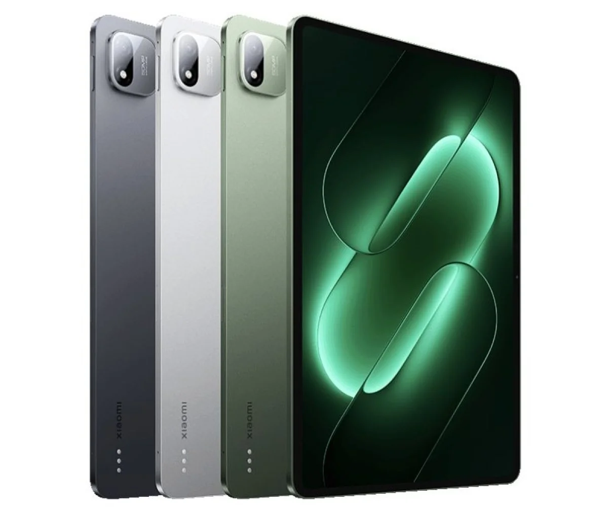 Xiaomi Pad 9 Pro в чёрном, серебристом и зелёном цветах
