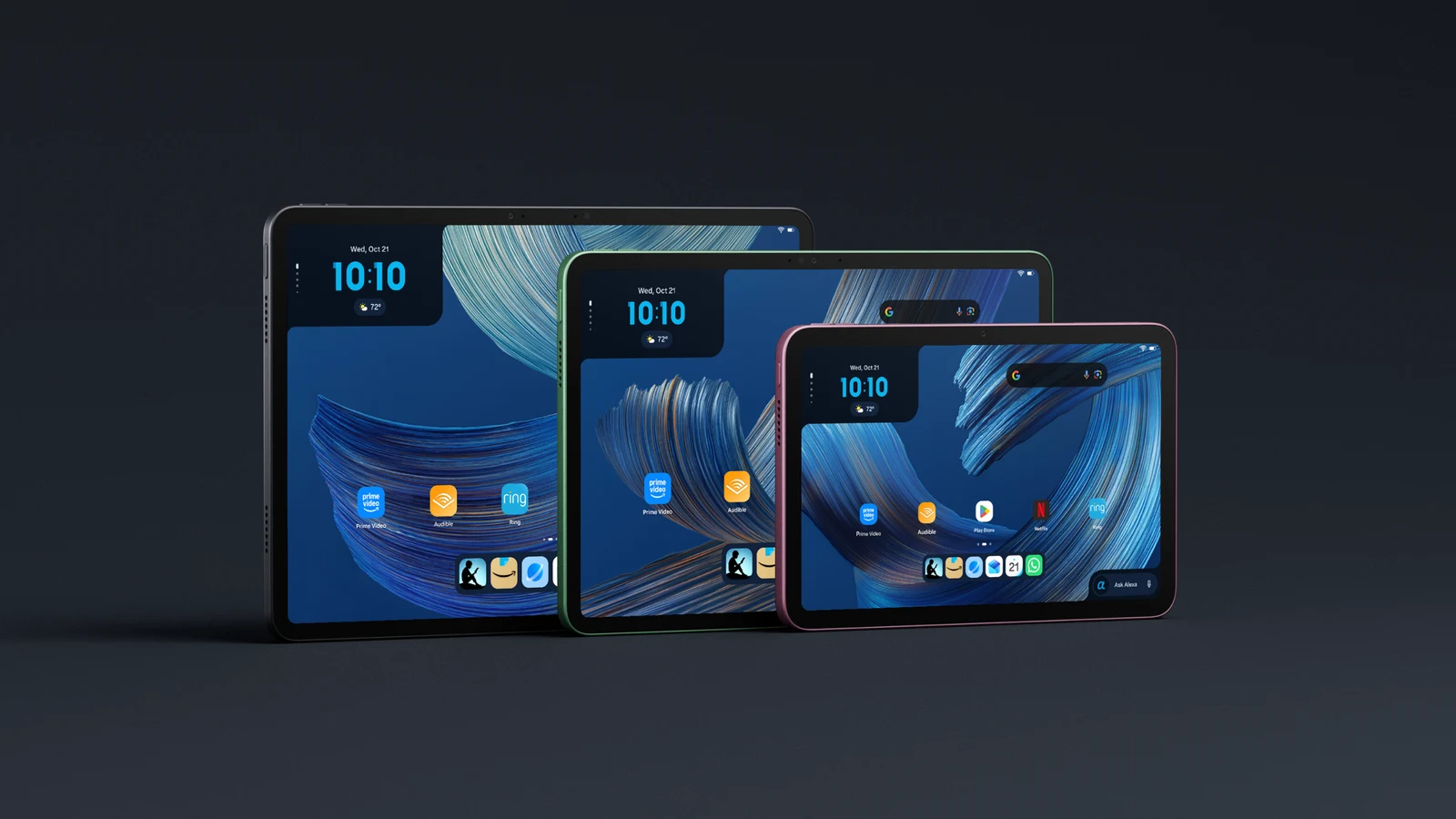 Планшеты Amazon Alexa Tablet 8, 11 и 12 Pro