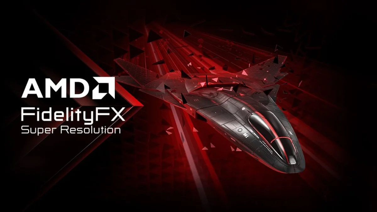 Логотип AMD FidelityFX Super Resolution