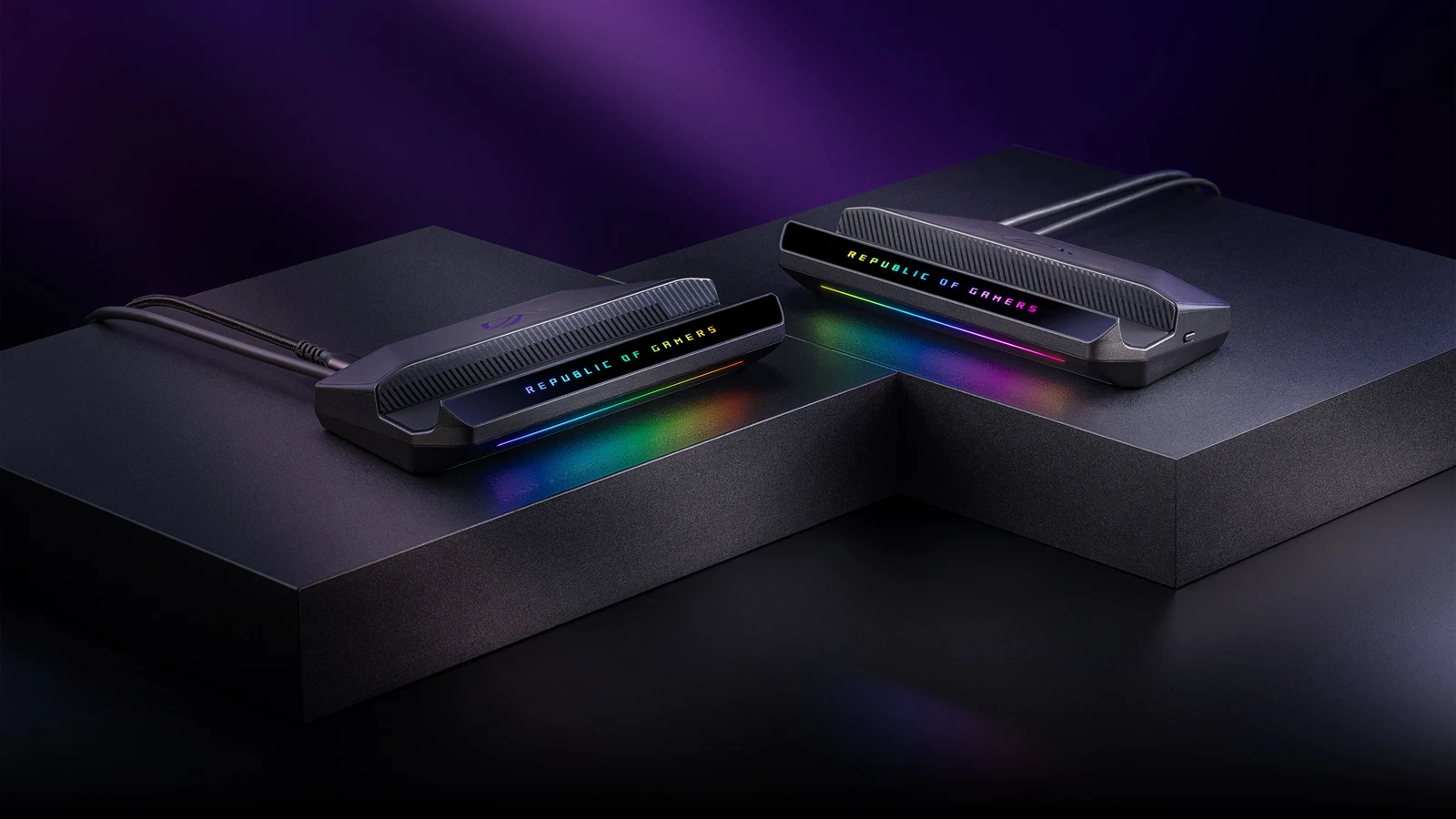Док-станции ASUS ROG Bulwark Dock DG310 с RGB-подсветкой