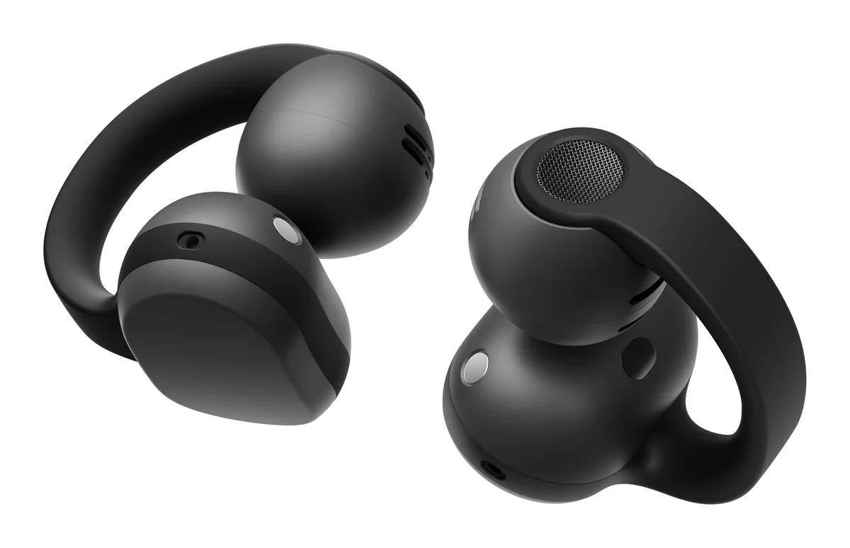Наушники Galaxy Buds On: дужка-клипса из сплава с памятью формы и корпус динамика