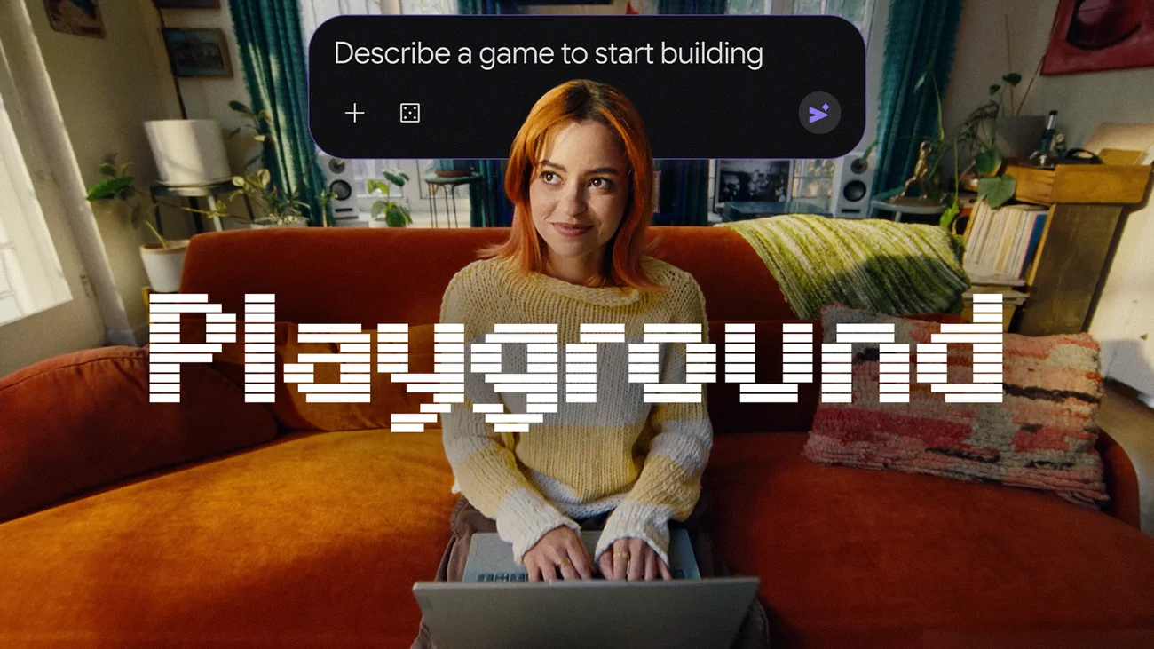 Playground от Google: создание игры по текстовому запросу
