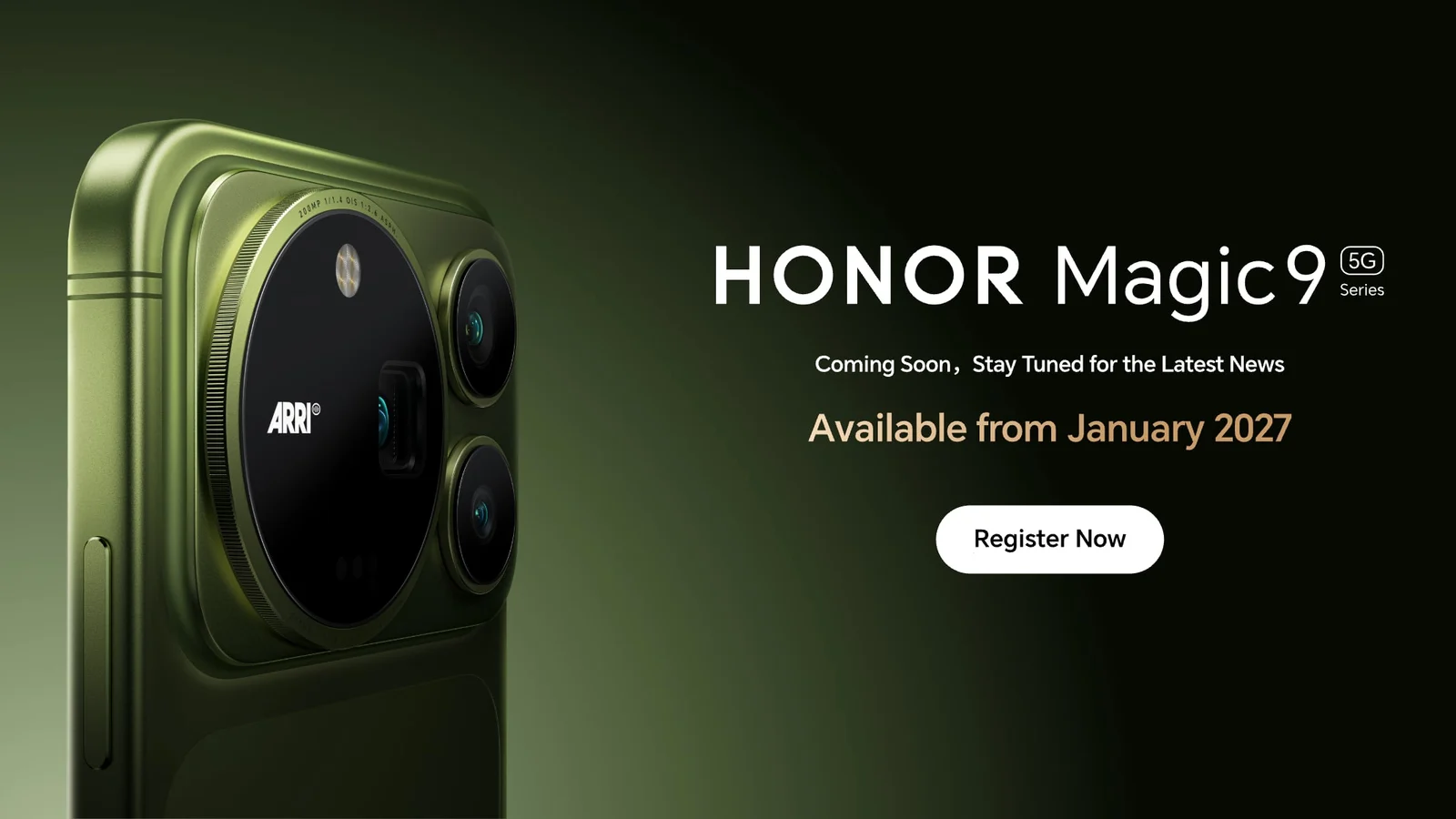 HONOR Magic9 Pro Max — официальный баннер HONOR