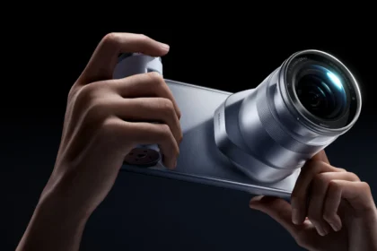 Модульная камера Huawei Ruiying Z10 на смартфоне — официальное фото Huawei