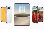iPhone Duo в закрытом, раскрытом и перевернутом положении